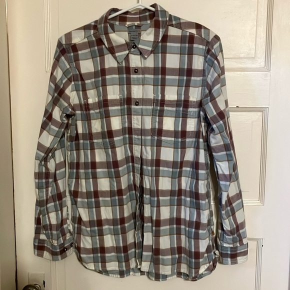 Carhartt Ladies Button-Down Shirt - Picture 1 of 8